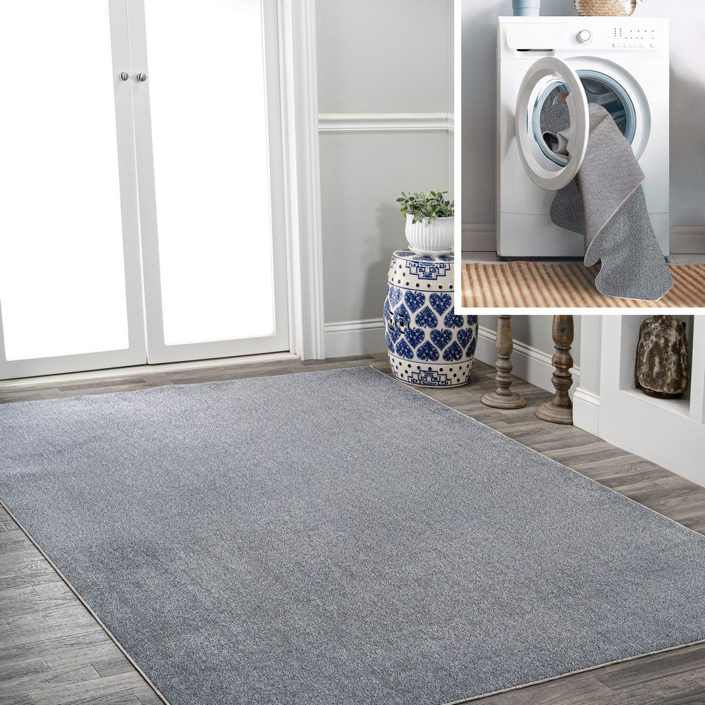 Alexander Classic Solid Low-Pile Machine-Washable Area Rug