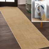 Alexander Classic Solid Low-Pile Machine-Washable Area Rug