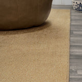 Alexander Classic Solid Low-Pile Machine-Washable Area Rug