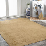 Alexander Classic Solid Low-Pile Machine-Washable Area Rug