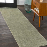 Alexander Classic Solid Low-Pile Machine-Washable Area Rug