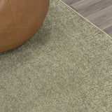 Alexander Classic Solid Low-Pile Machine-Washable Area Rug