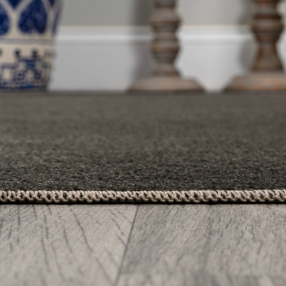 Alexander Classic Solid Low-Pile Machine-Washable Area Rug