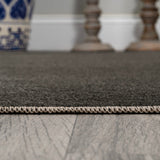 Alexander Classic Solid Low-Pile Machine-Washable Area Rug