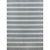 Carolina Two-Tone Striped Classic Low-Pile Machine-Washable Area Rug