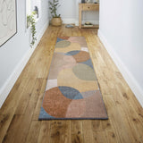 Nordic Geometric contemporary Machine-Washable Area Rug