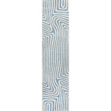 Heaven Abstract Two-Tone Low-Pile Machine-Washable Area Rug