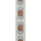Union Geometric Modern Low-Pile Machine-Washable Area Rug