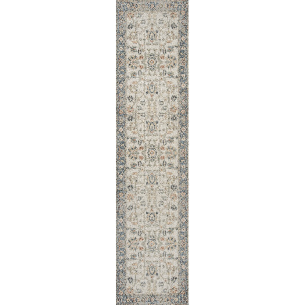 Marilyn Persian Border Low-Pile Machine-Washable Area Rug