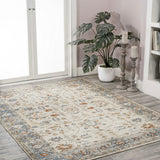 Marilyn Persian Border Low-Pile Machine-Washable Area Rug