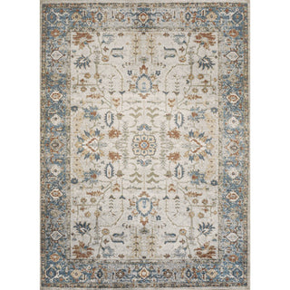 Marilyn Persian Border Low-Pile Machine-Washable Area Rug
