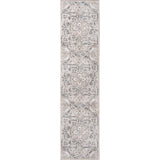 Persian Distressed Medallion Low-Pile Machine-Washable Area Rug