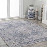 stalsme Global Medallion Low-Pile Machine-Washable Area Rug