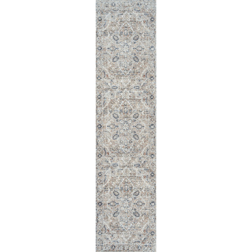 stalsme Global Medallion Low-Pile Machine-Washable Area Rug