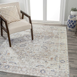 stalsme Global Medallion Low-Pile Machine-Washable Area Rug