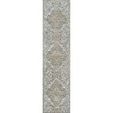 Tarifa Bohemian Medallion Low-Pile Machine-Washable Area Rug