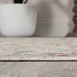 Tarifa Bohemian Medallion Low-Pile Machine-Washable Area Rug