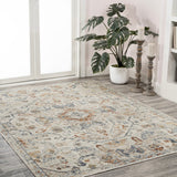Tarifa Bohemian Medallion Low-Pile Machine-Washable Area Rug