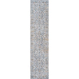 Lauren Rustic Border Low-Pile Machine-Washable Area Rug