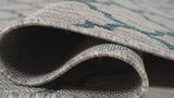 Loire Arabesque Ogee Trellis Indoor/Outdoor Area Rug