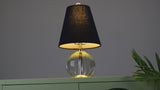 Northern 16" Crystal Ball/Metal LED Table Lamp