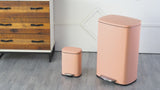 Connor Rectangular 13-Gallon Trash Can with Soft-Close Lid and FREE Mini Trash Can