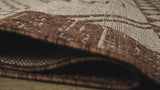 Faro Marokko Diamond Tribal Medallion Indoor/Outdoor Area Rug