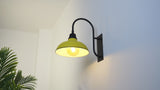 Carson 12.25" Farmhouse Industrial Indoor/Outdoor Iron LED Gooseneck Arm Outdoor Sconce