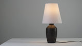 Adeline 19.5" Minimalist Scandinavian Concrete Effect Resin/Iron Ginger Jar LED Table Lamp Set 2