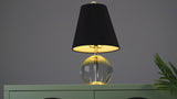 Northern 16" Crystal Ball/Metal LED Table Lamp