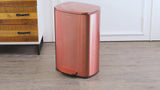Connor Rectangular 13-Gallon Trash Can with Soft-Close Lid and FREE Mini Trash Can