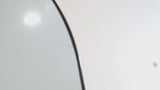 Clarity 16 in. W x 59 in. H Large Arched Metal Framed Floor Full-Length Mirror