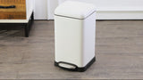 Lopus Retro Mini 3.2-Gallon Step-Open Trash Can