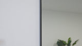Lee 20 in. W x 59 in. H Large Rectangular Metal Framed Wall Mounted Full-Length Mirror