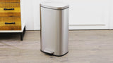 Abrahamus 30 Liter/8 Gallon Step-Open Trash Can
