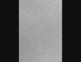 Eco Classic Coastal Pinstripe Reversible Machine-Washable Indoor/Outdoor Area Rug