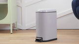 Rassol Mini 2.6-Gallon Step-Open Trash Can