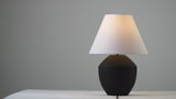 Hawk 20.5" Minimalist Scandinavian Resin/Iron LED Table Lamp Set 2