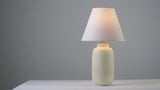Briar 24.5" Minimalist Scandinavian Resin/Iron Ginger Jar LED Table Lamp Set 2