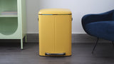 Marco 40 Liter/10.5 Gallon Double-Bucket Trash Can