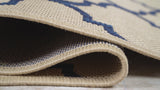 Loire Arabesque Ogee Trellis Indoor/Outdoor Area Rug