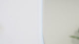 Nova 24 in. W x 36 in. H Medium Oval Metal Framed Wall Mirror