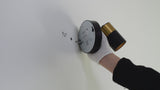 Hawk 6" 1-Light Modern Adjustable Head Integrated Dimmable LED Rechargeable Wall Spotlight with Touch Sensor