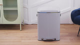 Marco 40 Liter/10.5 Gallon Double-Bucket Trash Can