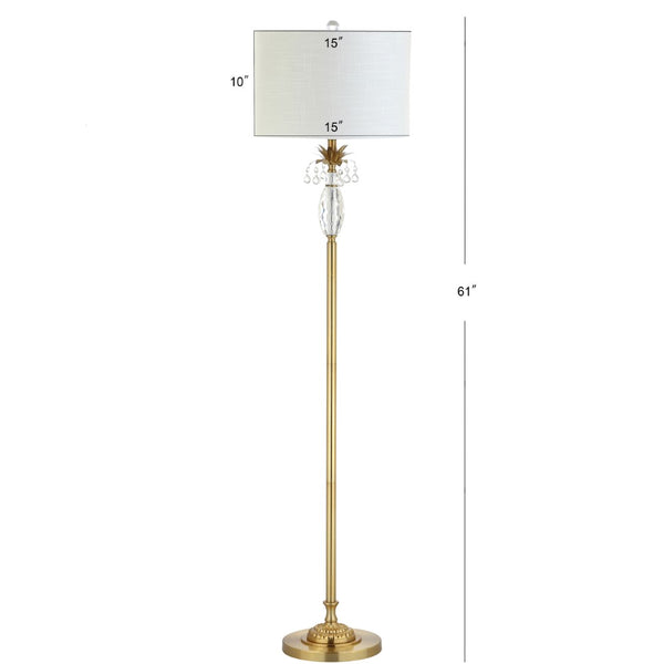 Dimension Image Clear/Brass Gold