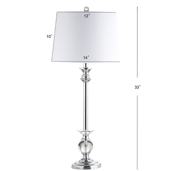 Dimension Image Clear/Chrome (Set of 2)