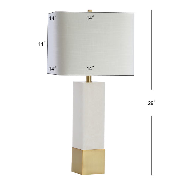 Dimension Image Brass Gold/White