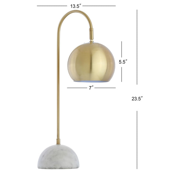 Dimension Image Brass Gold/White