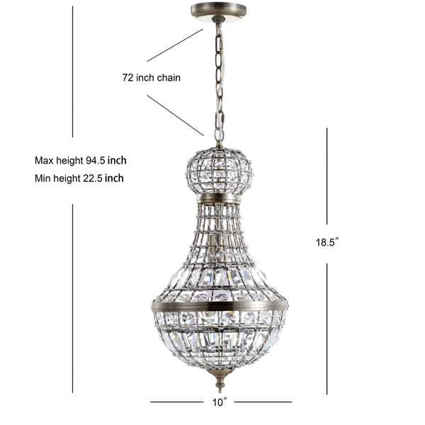 Dimension Image Antique Brass / 10