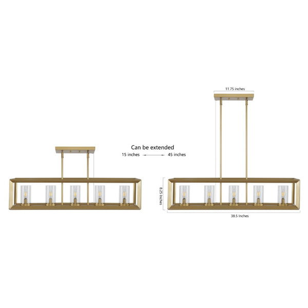 Dimension Image Brass Gold